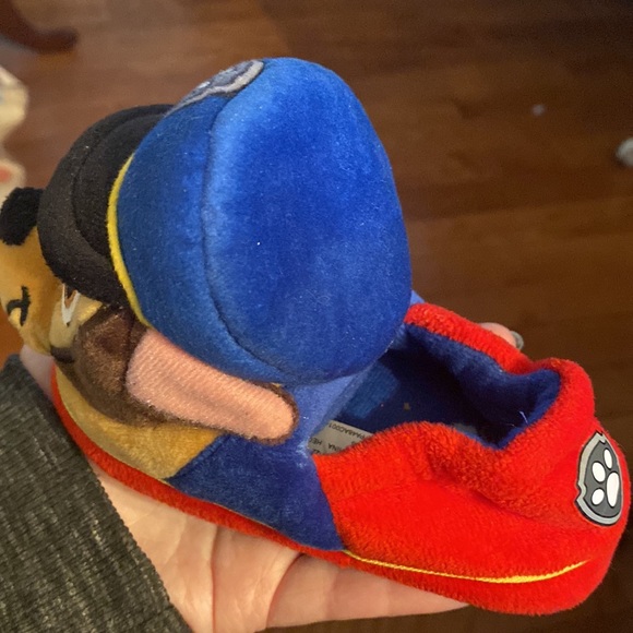 Paw Patrol Size 5-6 Toddler Chase Character Slippers - Picture 3 of 3